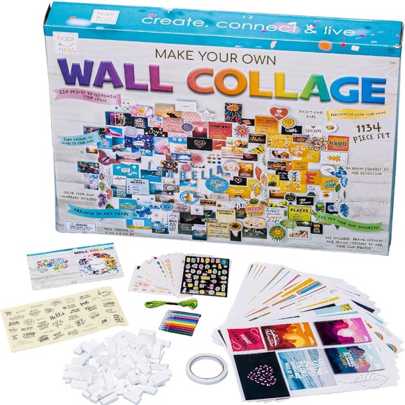 DIY Wall Collage Picture Arts and Crafts Kit for Teen Girls Gifts - Picture 3 of 4